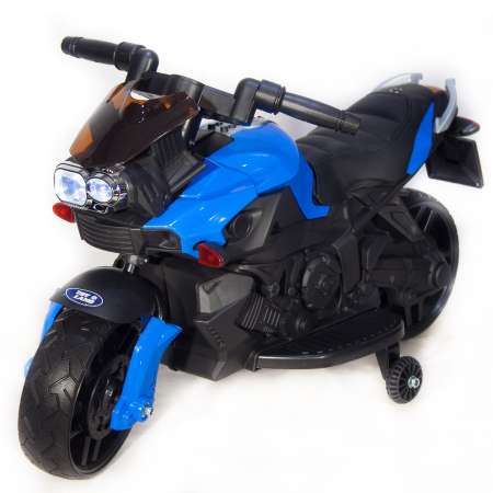 Электромобиль TOYLAND Мотоцикл Minimoto JC918 синий