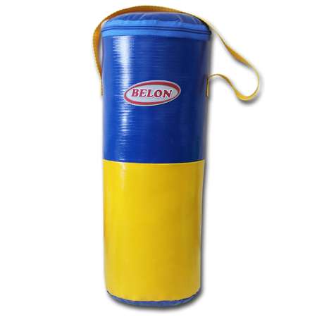 Груша для бокса Belon familia малая цилиндр Цвет желтый-синий
