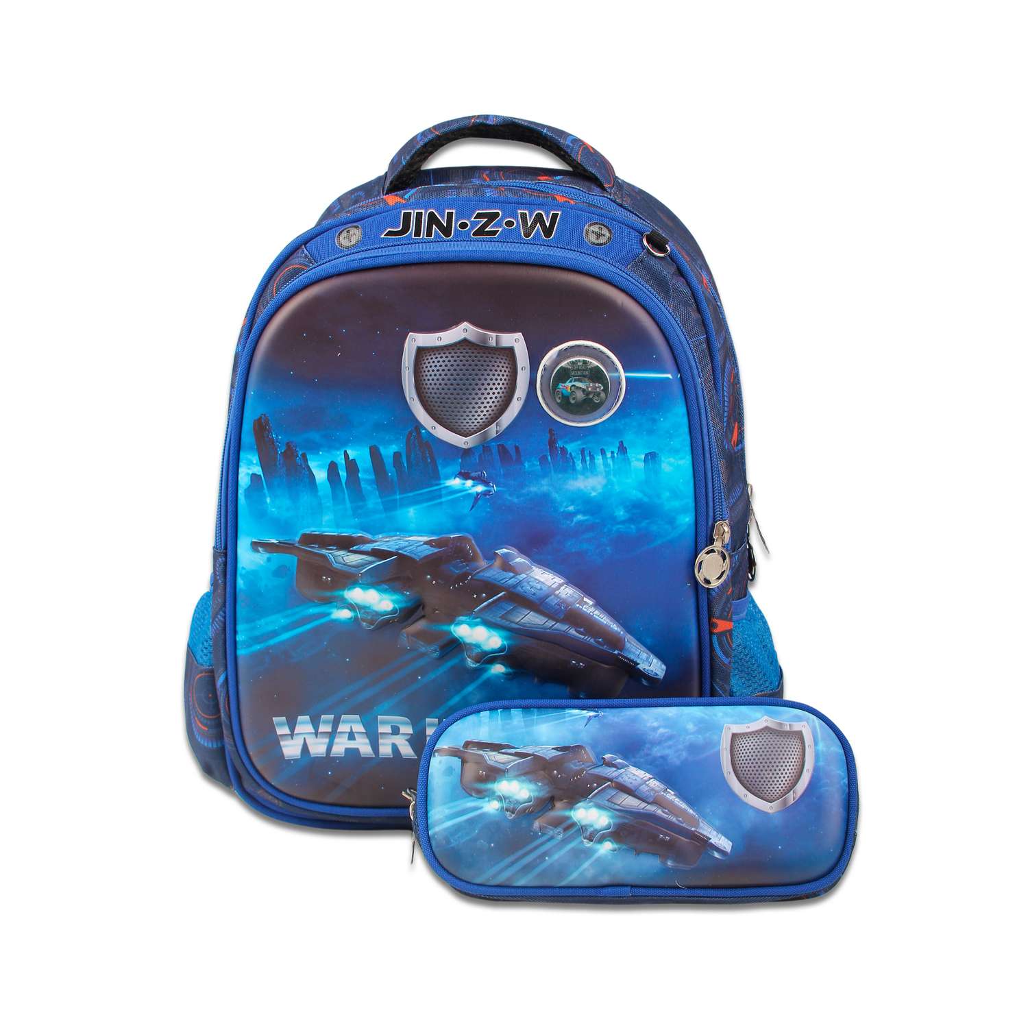 Рюкзак школьный Little Mania Космос синий - фото 1