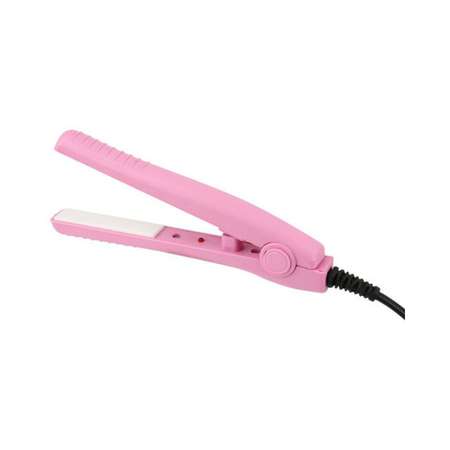 Утюжок для выпрямления волос Uniglodis 002 розовый керамическое покрытие