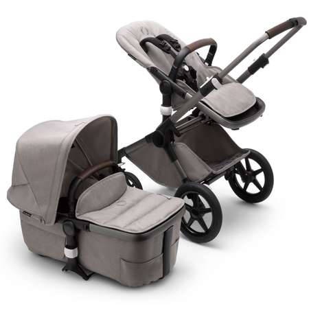 Коляска 2в1 Bugaboo Fox3 Complete Mineral Graphite-Light Grey 2306010033