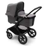 Коляска 2в1 Bugaboo Fox3 Complete Black Grey Melange-Grey Melange 2306010002