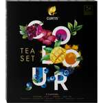 Набор чая в пакетиках Curtis Colour tea set 54 шт ассорти 9 вкусов с цветными чаями