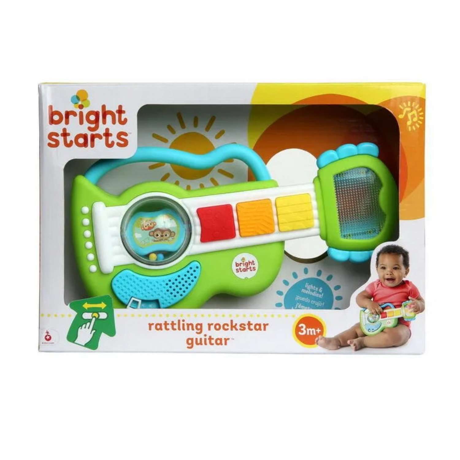 Развивающая игрушка Bright Starts Гитара с погремушкой 11284_1 - фото 1