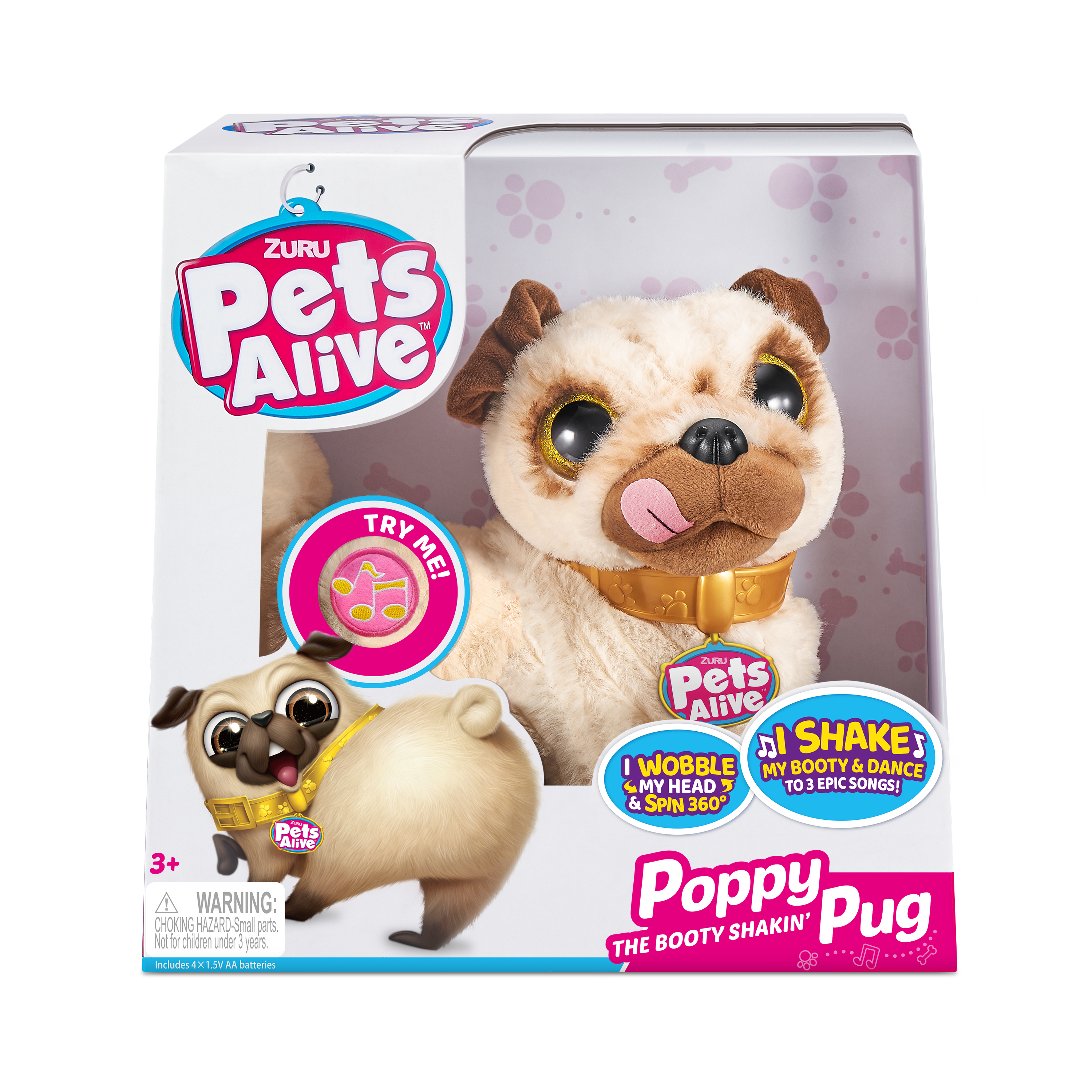 Игрушка Pets Alive Мопс 9521 - фото 7