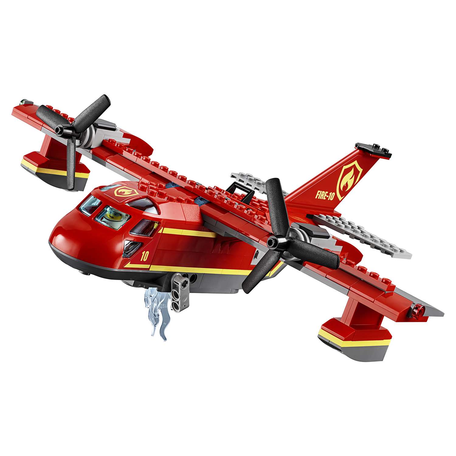 Конструктор LEGO City Fire Пожарный самолет 60217 - фото 17