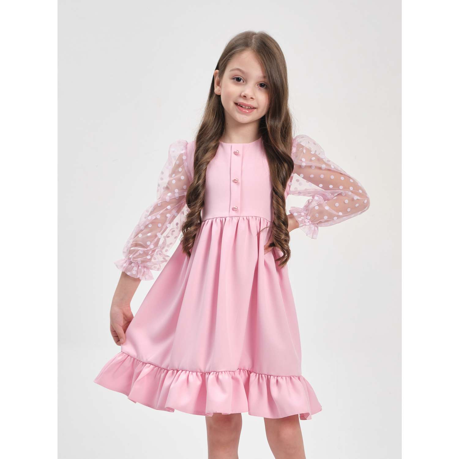 Платье Sofisha kids Plat.barbie/розовый - фото 19