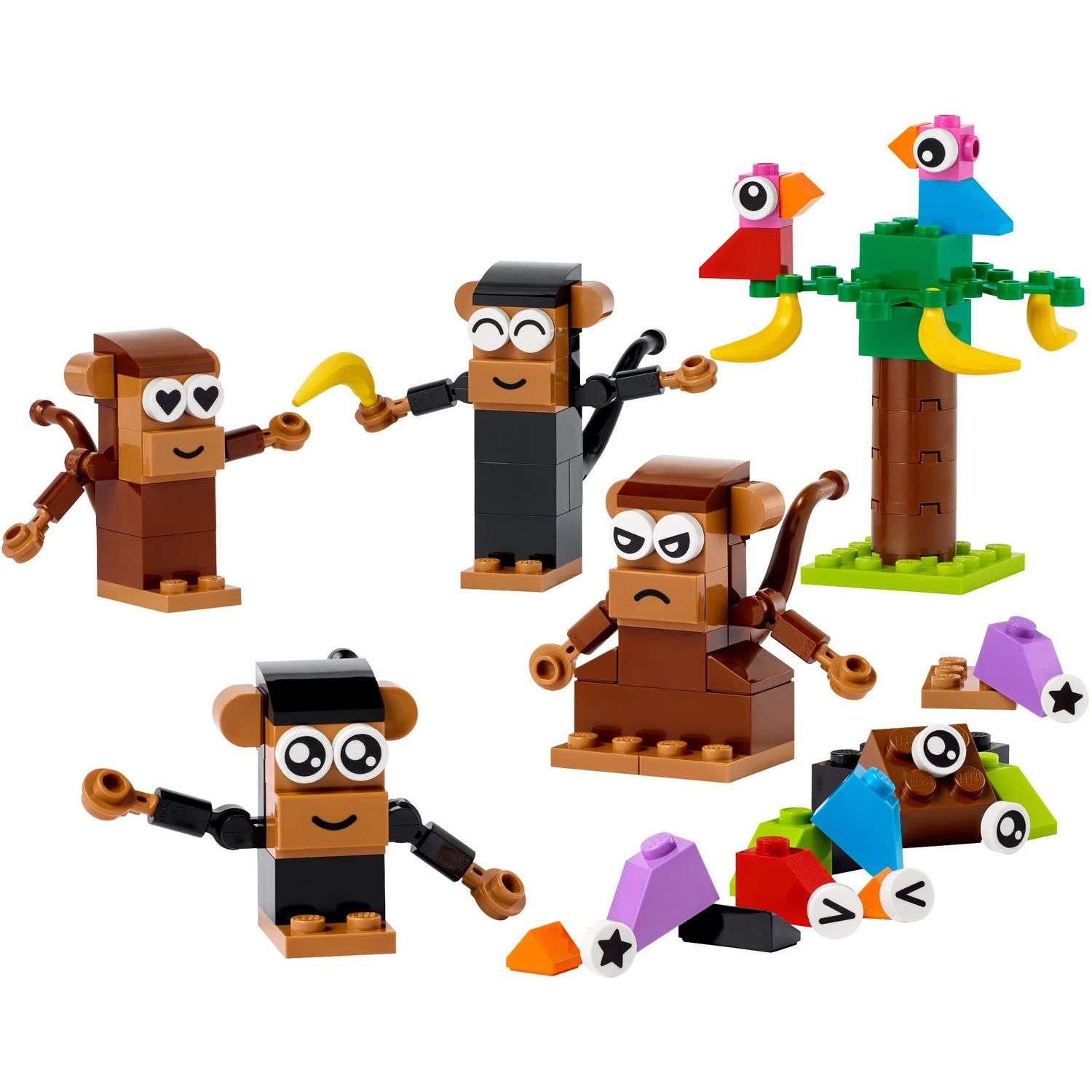 Конструктор LEGO Classic Creative Monkey Fun 11031 - фото 2