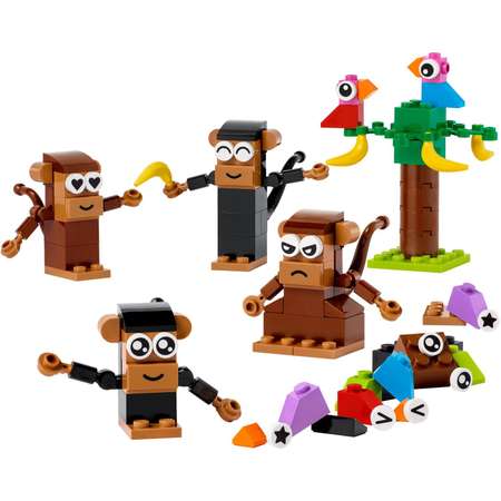 Конструктор LEGO Classic Creative Monkey Fun 11031