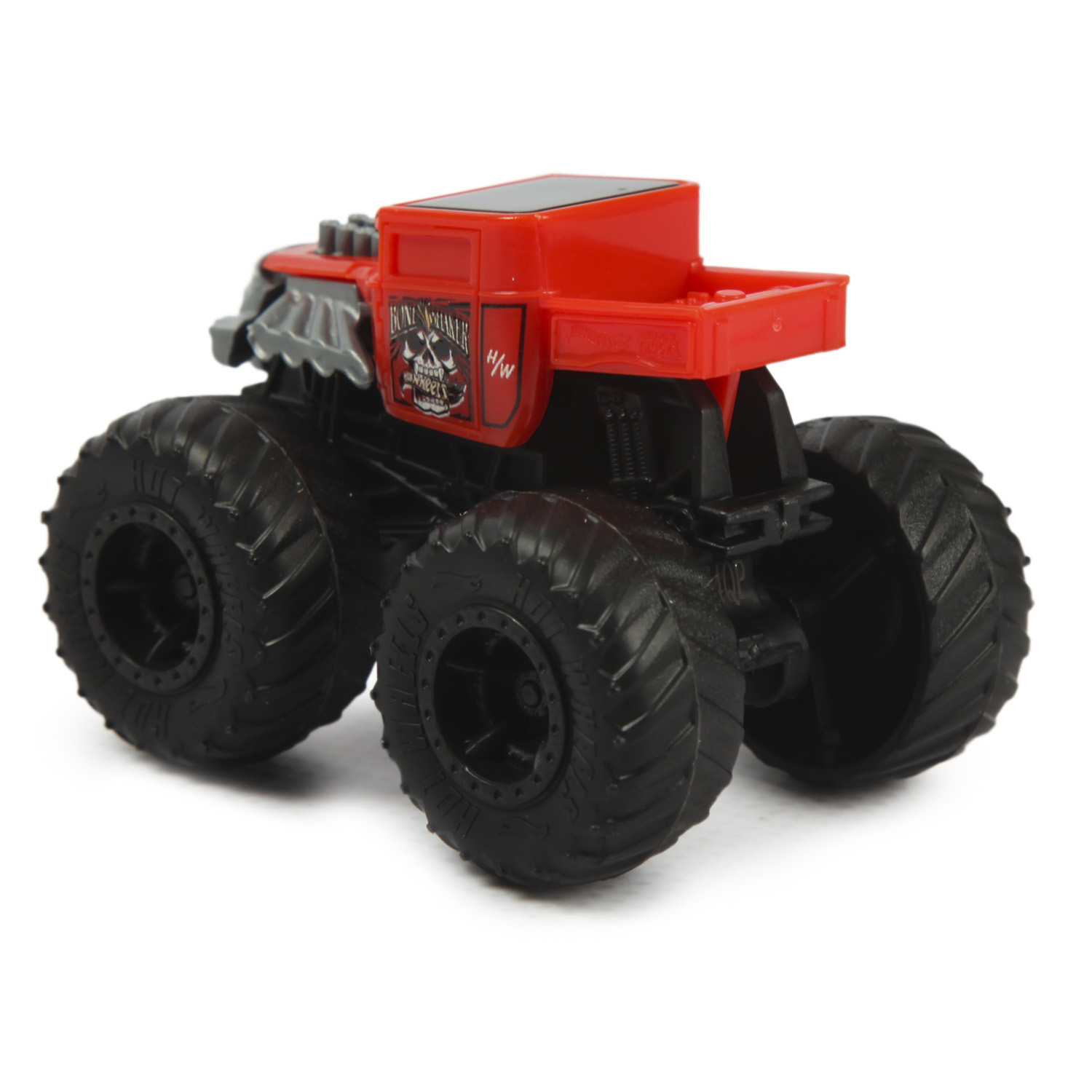 Монстр-трак Hot Wheels Bone Shaker HJK00 1:64 красный HFB96 - фото 3