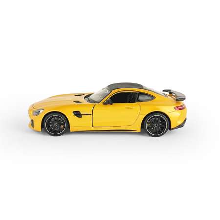 Автомобиль Welly Mercedes Benz Amg GT R 1:24 желтый