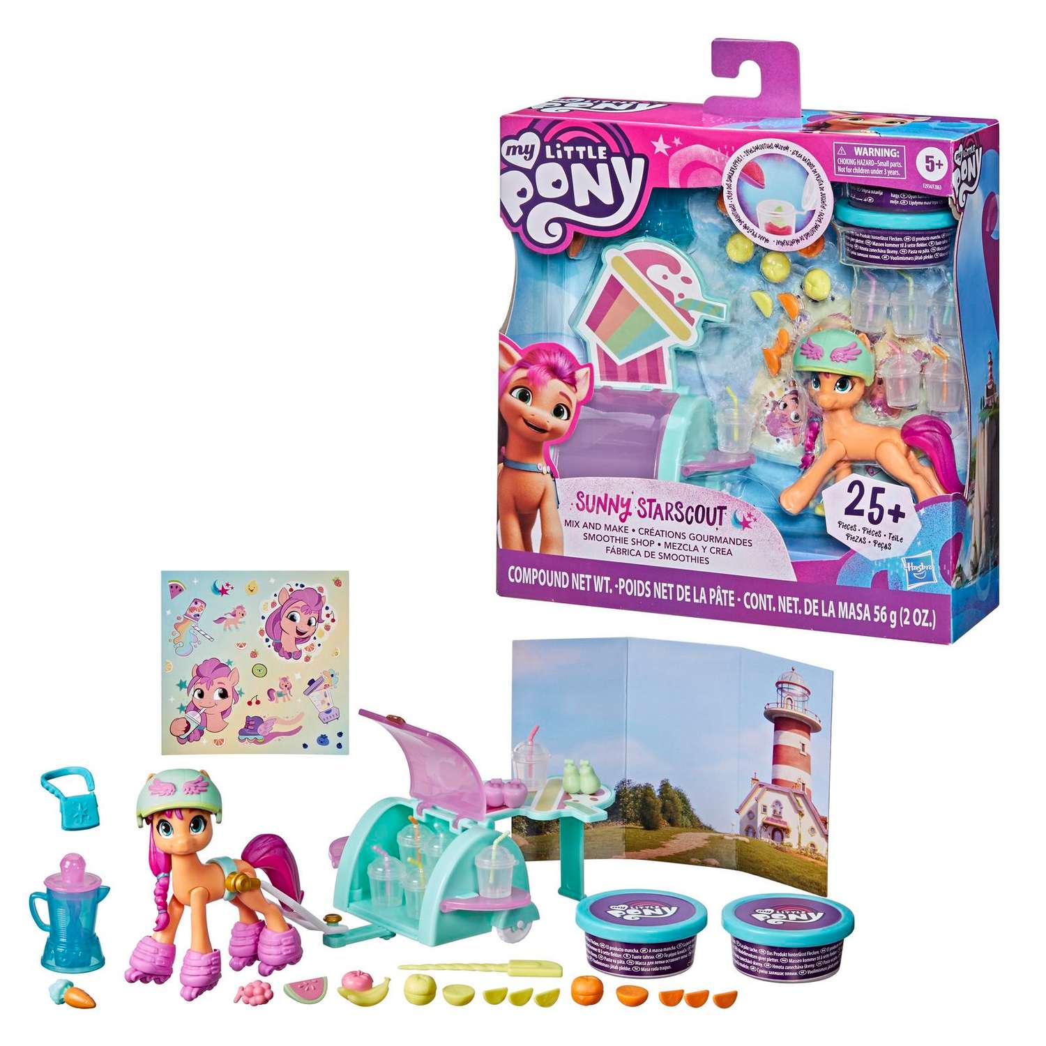 Набор игровой My Little Pony Пони фильм Сияющие сцены Санни F29345X0 - фото 6