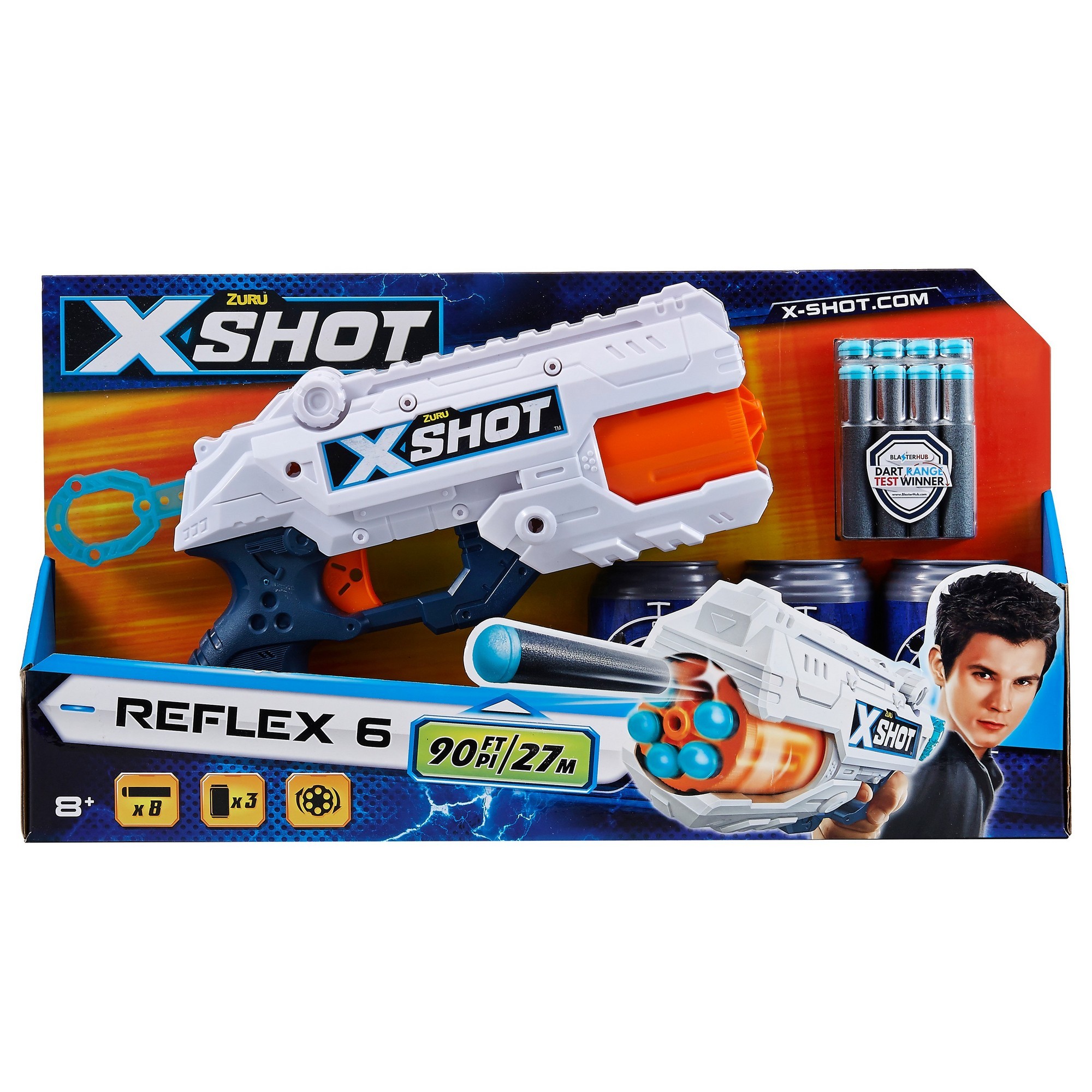 Пистолет Zuru XSHOT  Reflex - фото 3