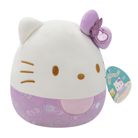 Игрушка мягкая Squishmallows Сиреневая китти