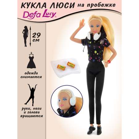 Кукла модель Барби Veld Co спортсменка на пробежке