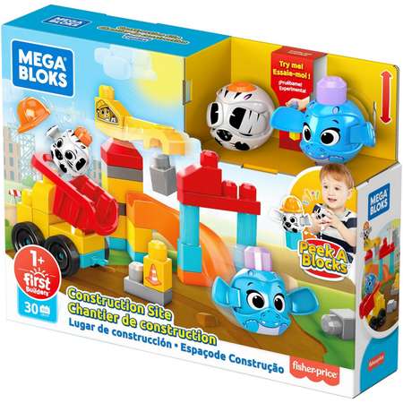 Набор игровой Mega Bloks Маленькая стройка GRV37