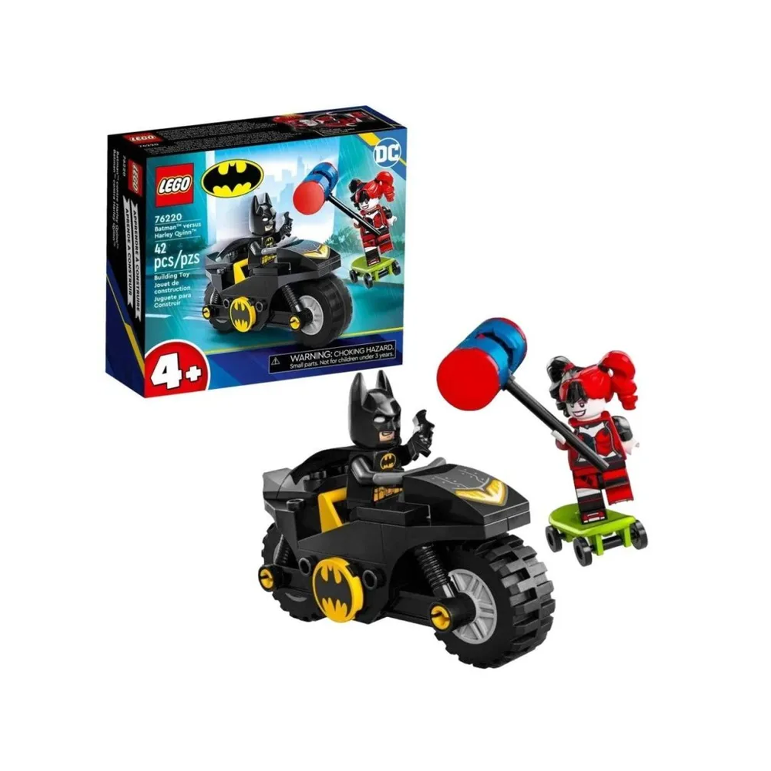 Конструктор LEGO DC Super Heroes Бэтмен против Харли Квинн 76220 - фото 1