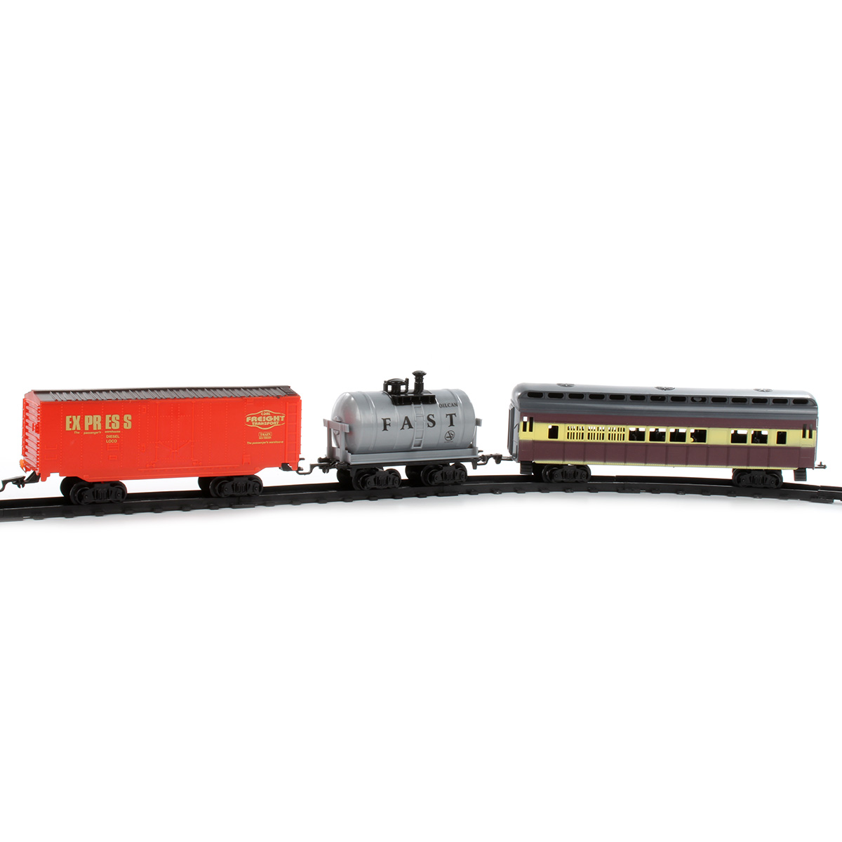 Игровой набор Veld Co Железная дорога с поездом на батарейках 86986 - фото 4