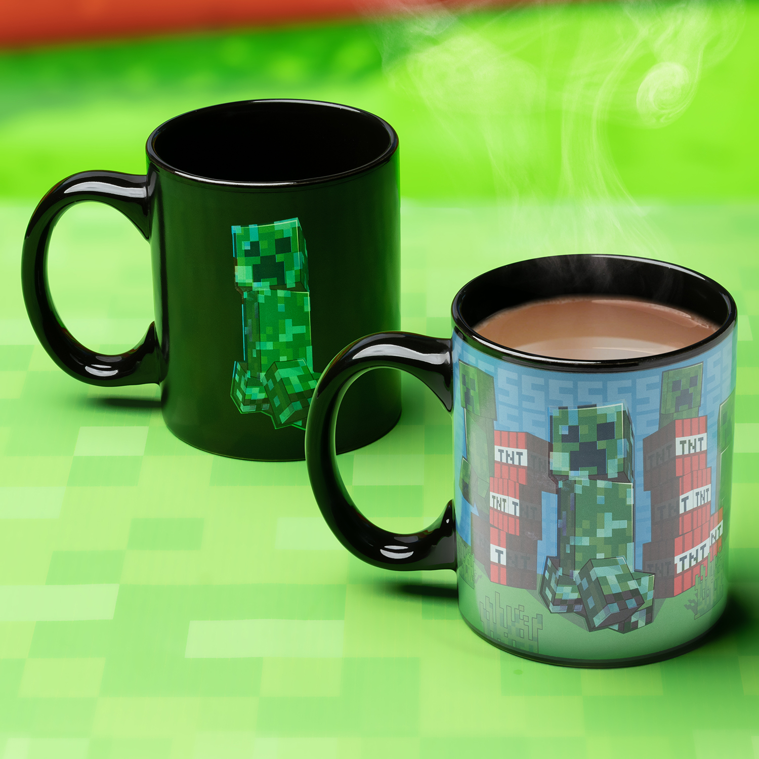 Кружка PALADONE Minecraft Creeper Heat Change Mug 300ML PP7975MCF - фото 10