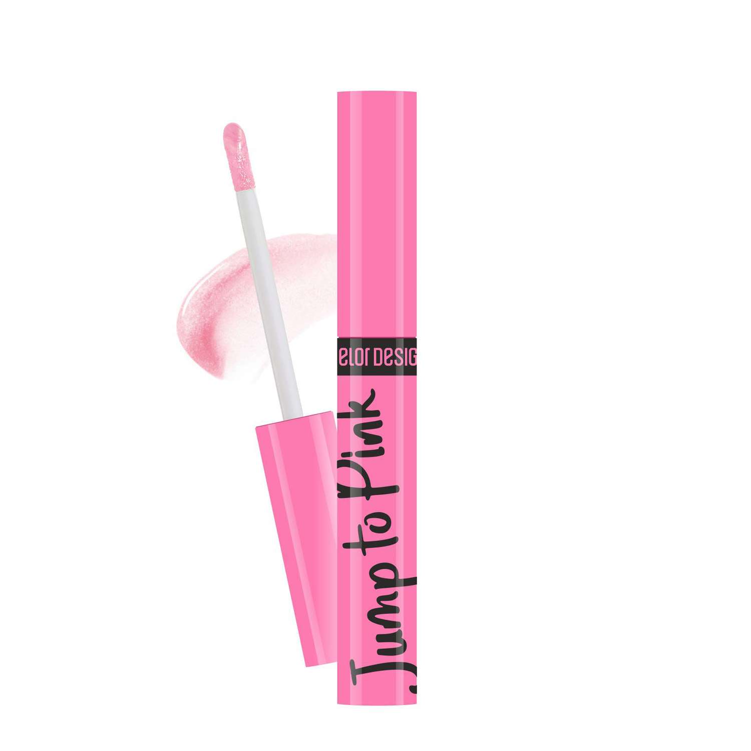 Блеск-тинт для губ Belor Design Jump to pink меняющий цвет холодный розовый - фото 1