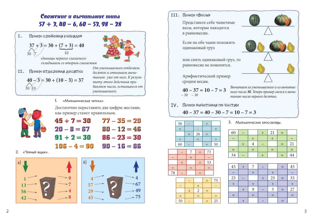 Книга Белый город Круглые числа и дополнения к ним. Сложение и вычитание в пределах 10 000 - фото 2