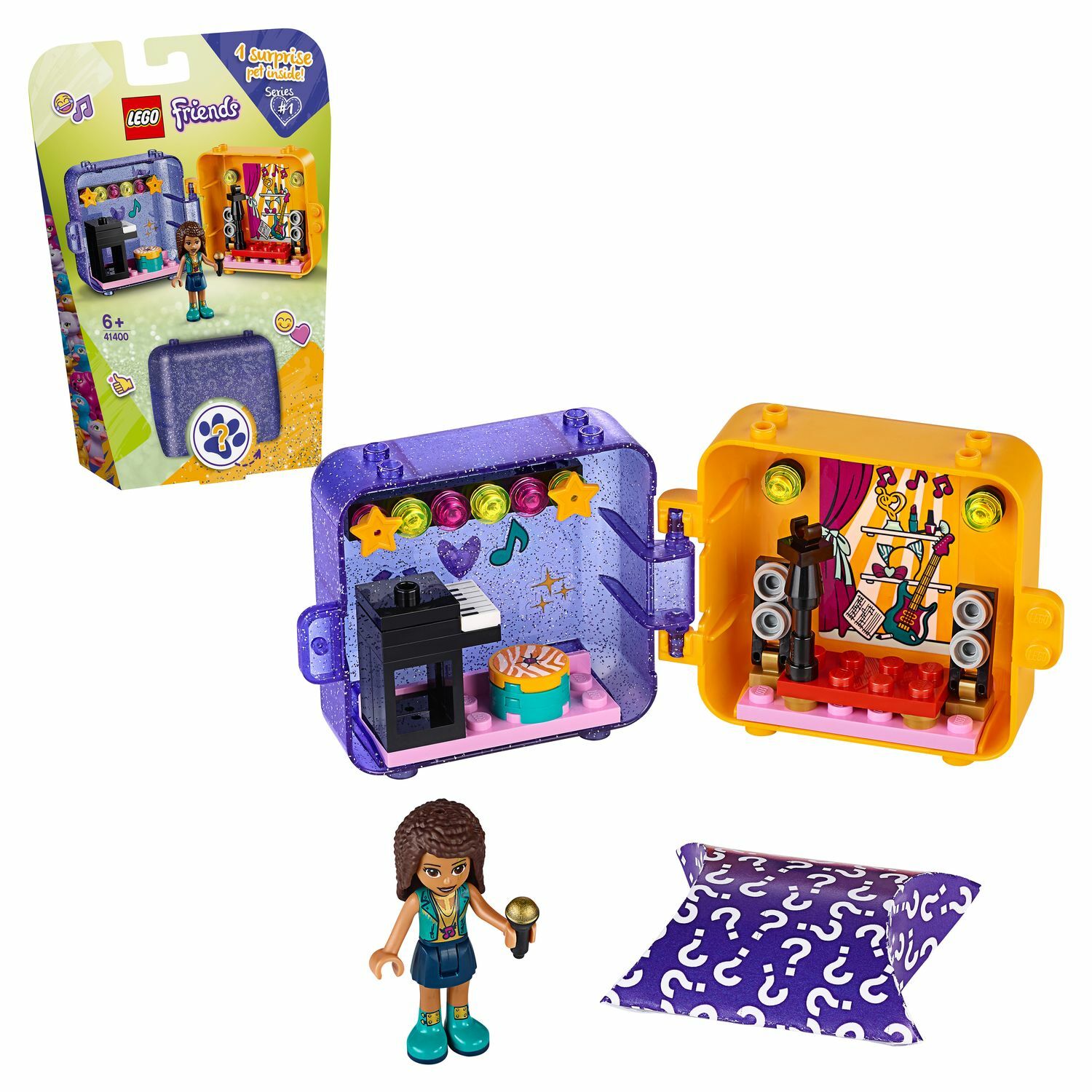 Конструктор LEGO Friends Шкатулка Андреа 41400