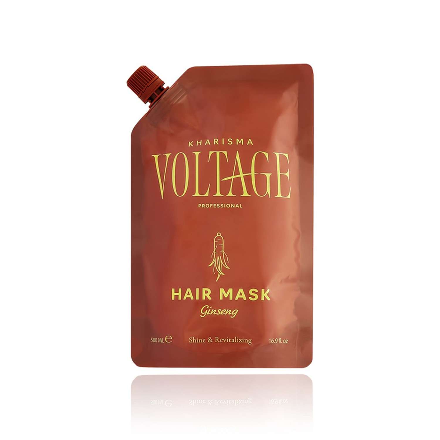 Маска для волос Kharisma Voltage Ginseng блеск и восстановление 500 мл - фото 4
