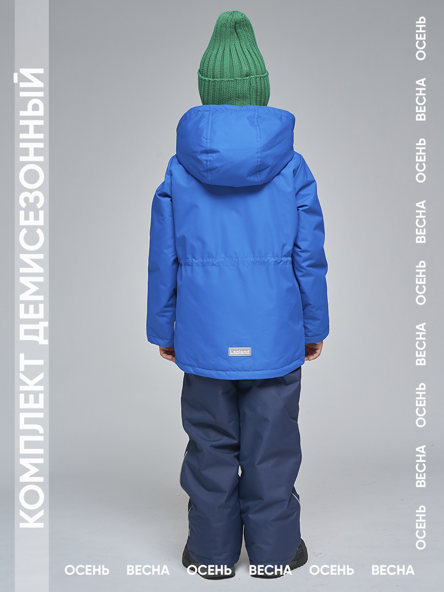 Куртка+Брюки Lapland КМ16-9Однотон-р/Синий-зеленый - фото 10