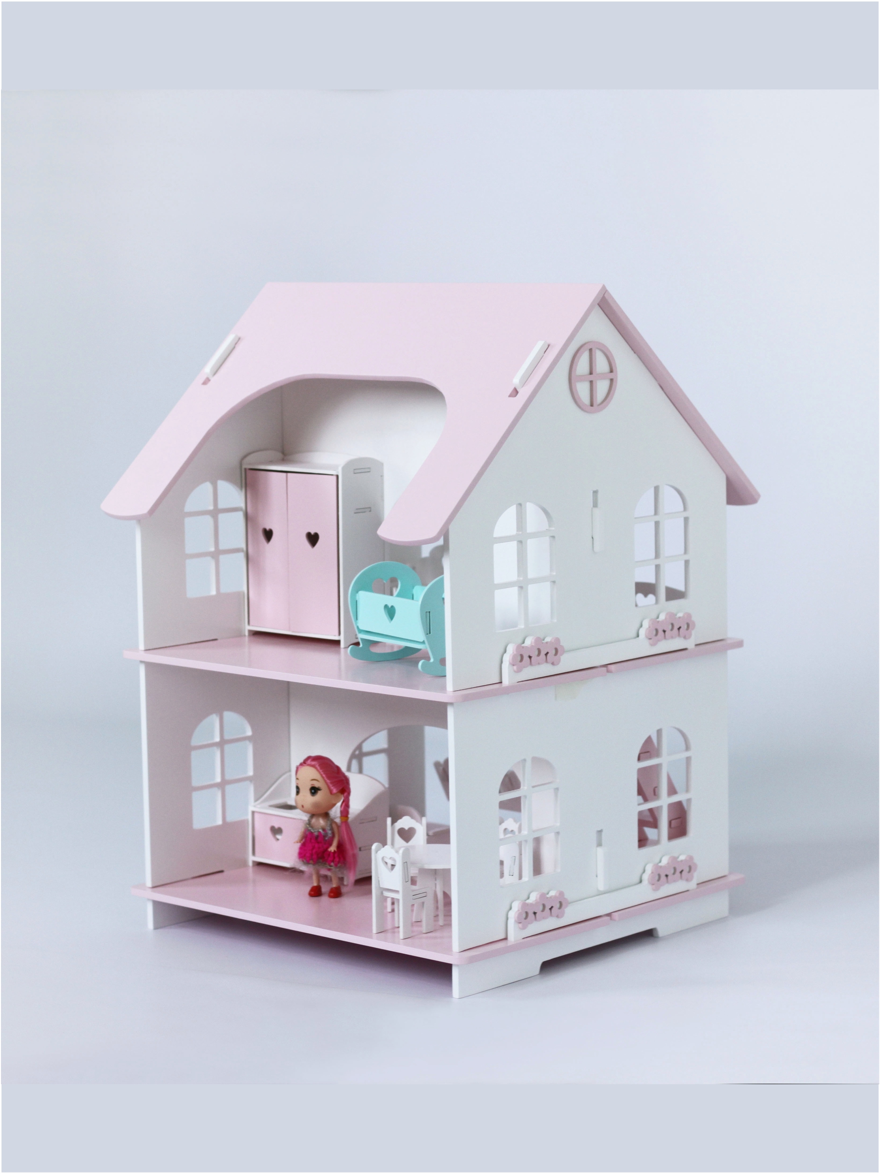 Кукольный домик LittleWoodHome ЛОЛЛИ 8901 - фото 3