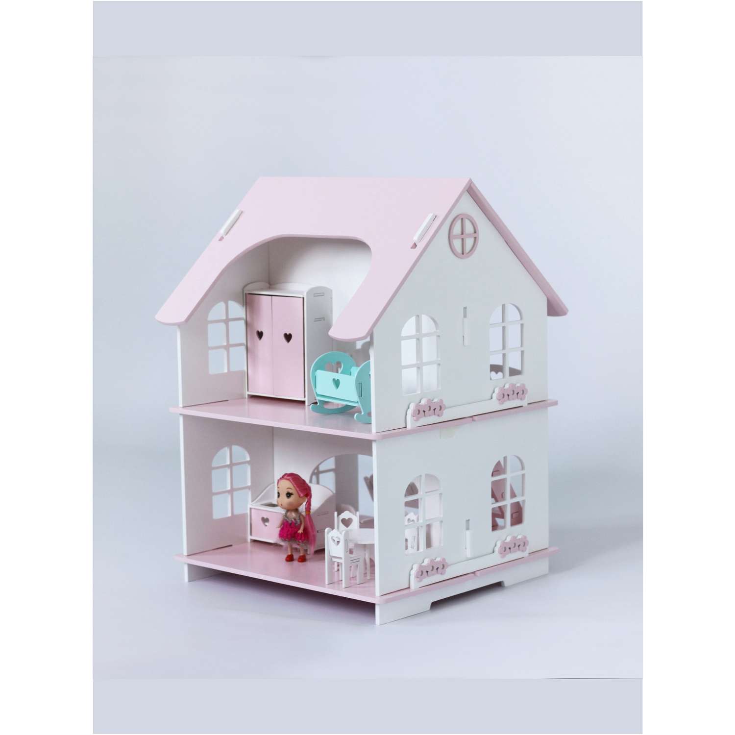 Кукольный домик LittleWoodHome ЛОЛЛИ 8901 - фото 3
