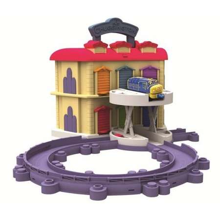 Кейс Chuggington Stack Track для хранения паровозиков Дом стажеров