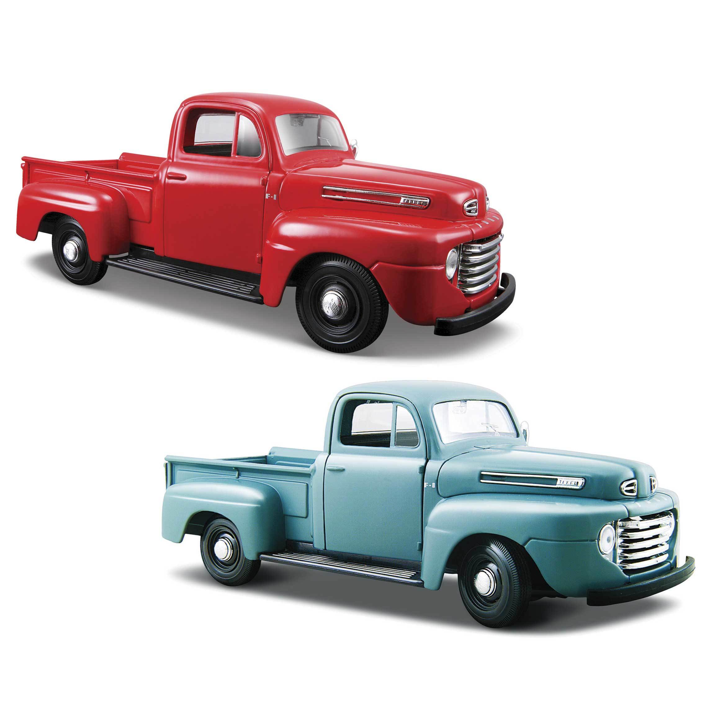 Автомобиль MAISTO Ford F-1 Pickup 1:24 без механизмов в ассортименте 31935 - фото 1