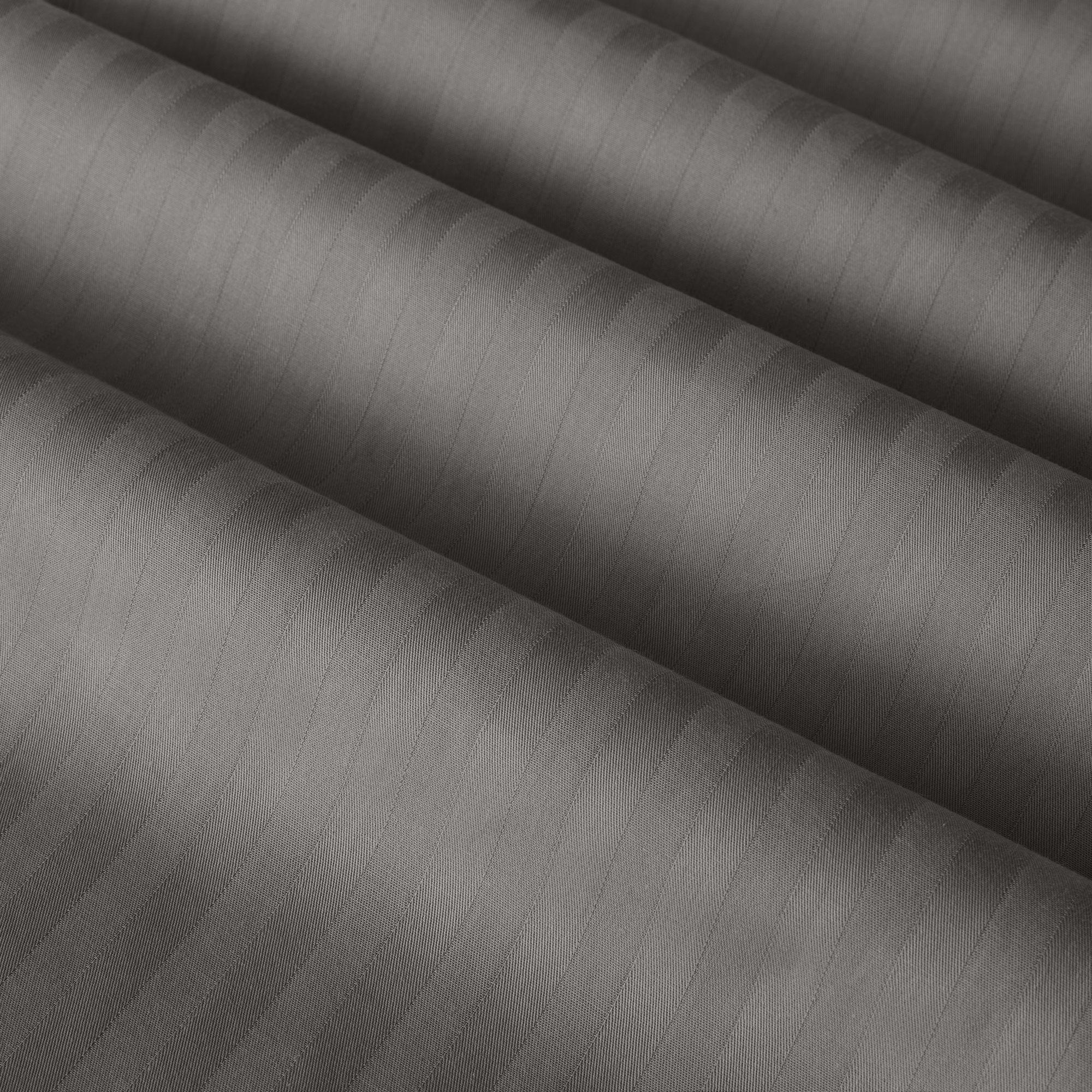 Простыня на резинке Verossa 180х200см Gray страйп-сатин - фото 9
