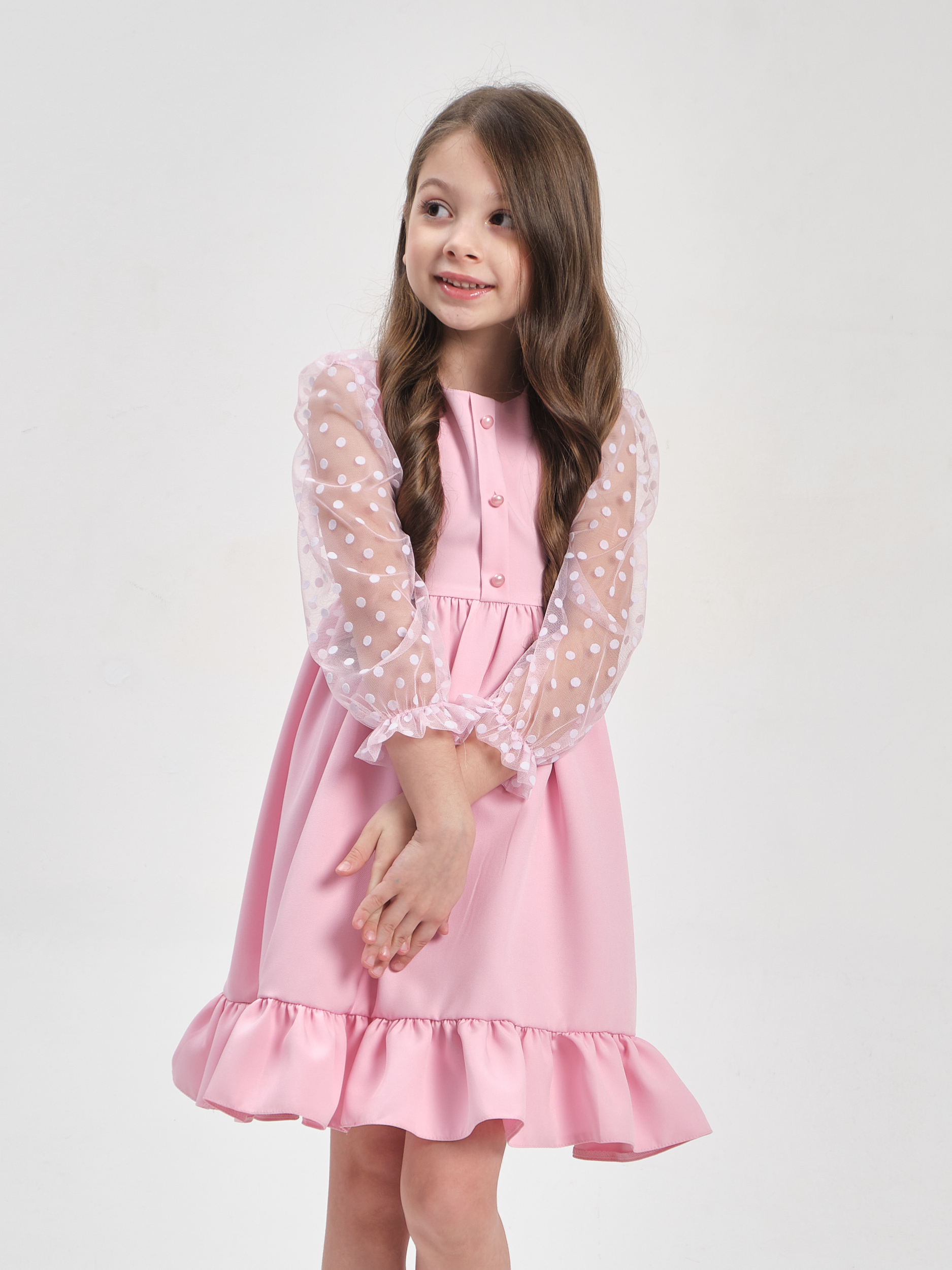 Платье Sofisha kids Plat.barbie-pink - фото 12