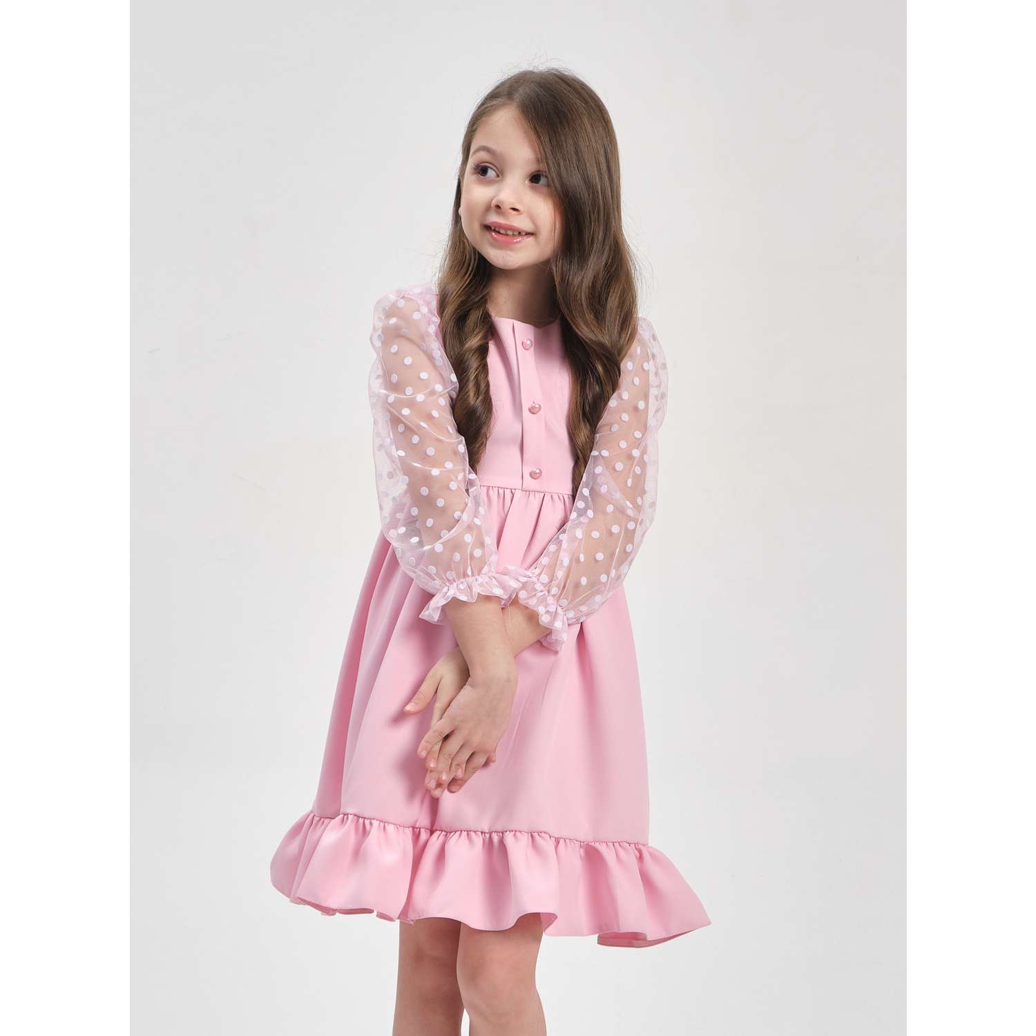 Платье Sofisha kids Plat.barbie/розовый - фото 12