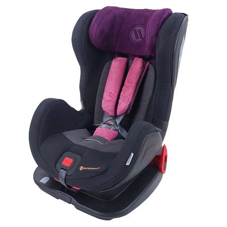 Автокресло Avionaut Glider Softy Isofix 9-25кг Черный-Фиолетовый