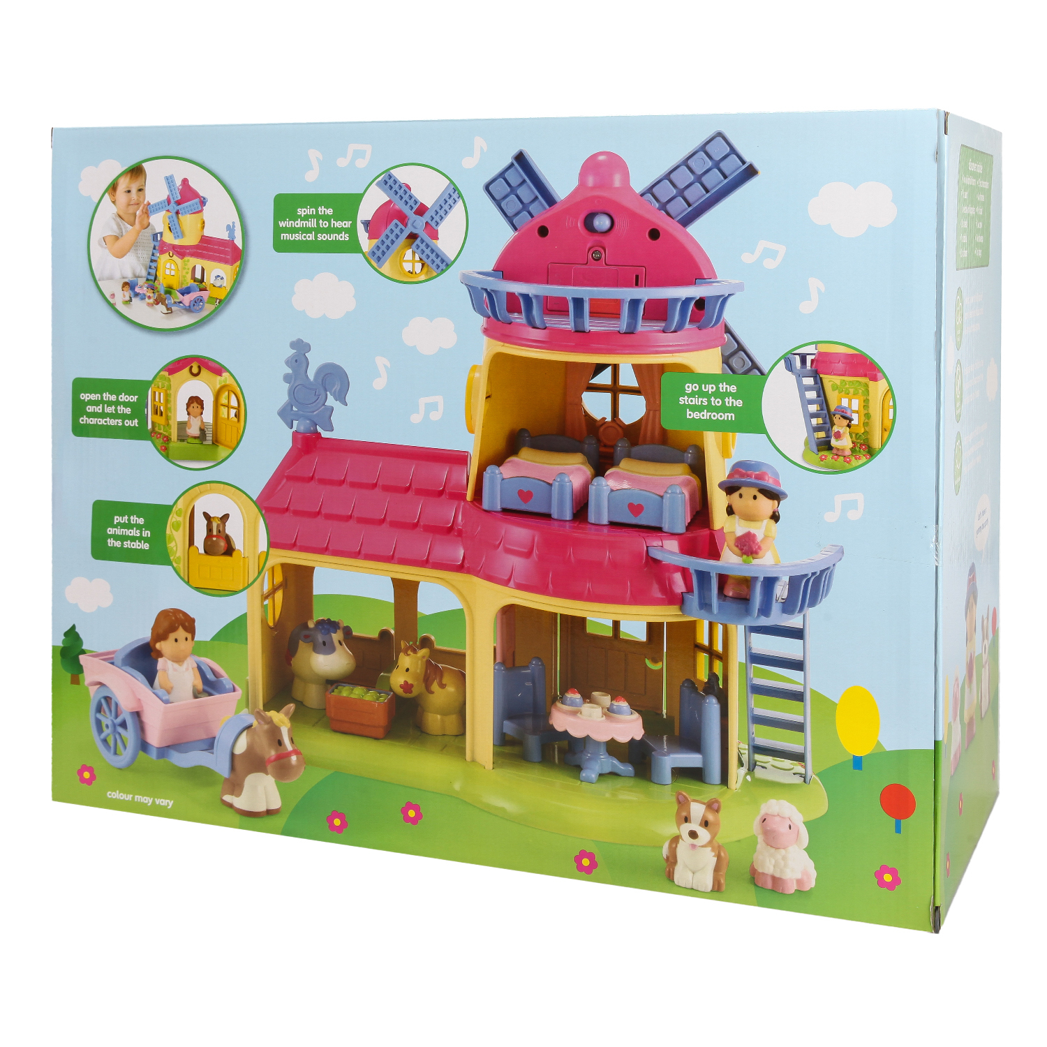 Набор игровой ELC Happyland Ветряная мельница 147967 купить по цене 499 ₽ в  интернет-магазине Детский мир