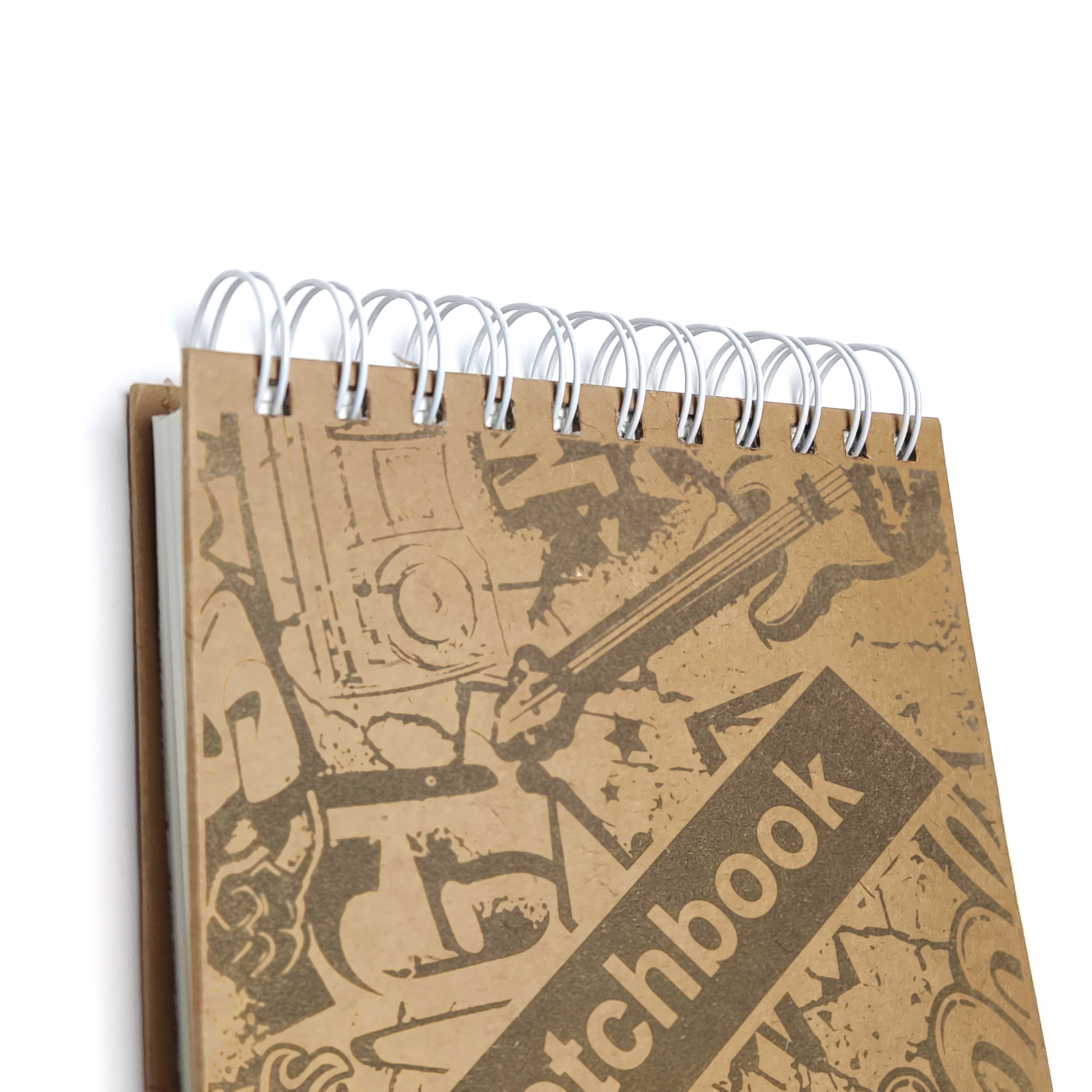 Скетчбук ПСВ А5 180грамм дизайн Sketchbook 60 листов - фото 4