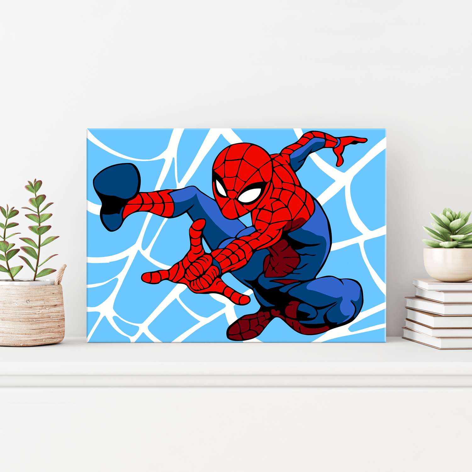 Рисунок по номерам Hobby Paint на картоне 15х21 см Ловкий паук - фото 3