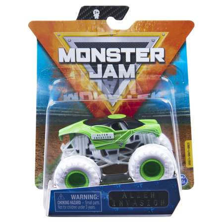 Машинка Monster Jam 1:64 Alien Invasion 6044941/20123299