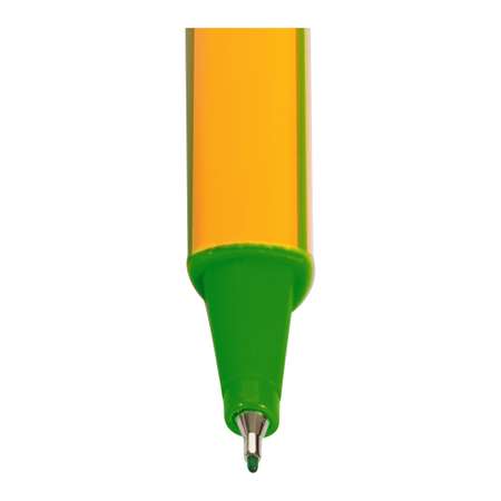 Ручка капиллярная BERLINGO Rapido зеленая 0.4 мм трехгранная