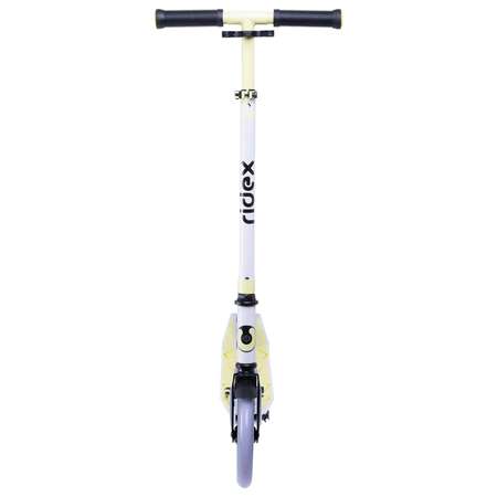 Самокат RIDEX двухколесный Scooter 2 wheels Phenom 200 Marvellous white/yellow