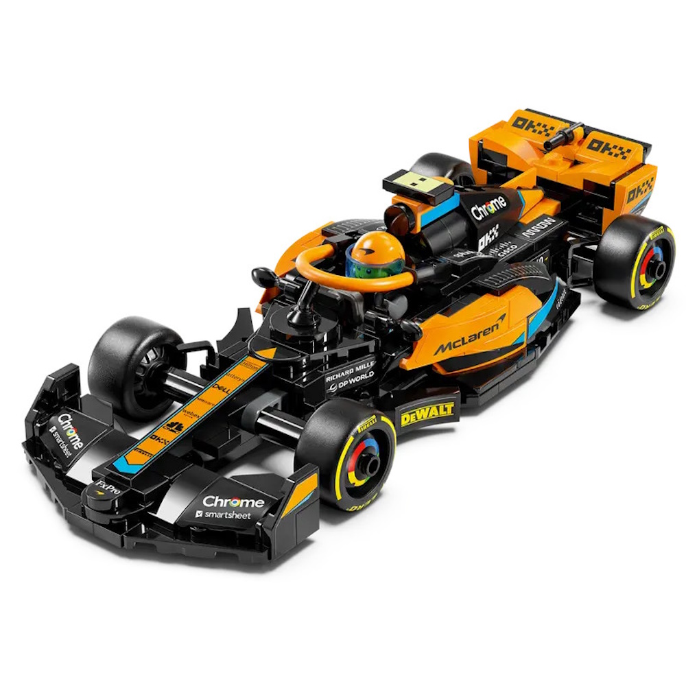 Конструктор LEGO Speed Champions Гоночный автомобиль McLaren Формулы 1 Макларен версия 2023 года 76919 - фото 3