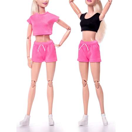 Комплект одежды для кукол Barbie VIANA синий и белый