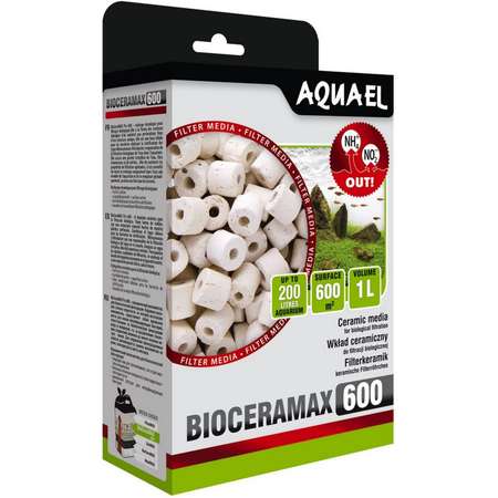 Наполнитель для аквариумных фильтров AQUAEL Bioceramax 600 1л