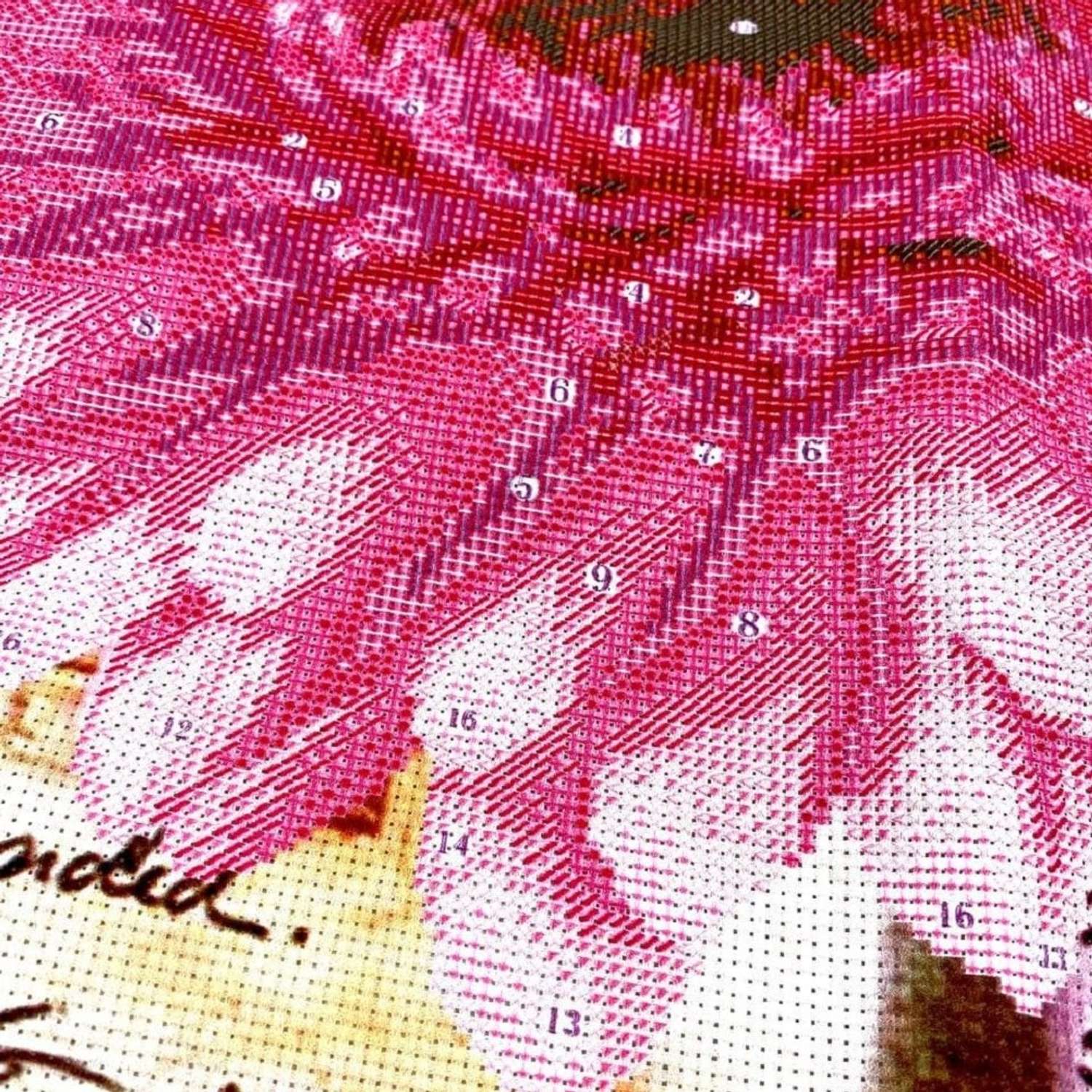 Набор для вышивания крестом Darvish Цветок герберы наволочка - фото 5