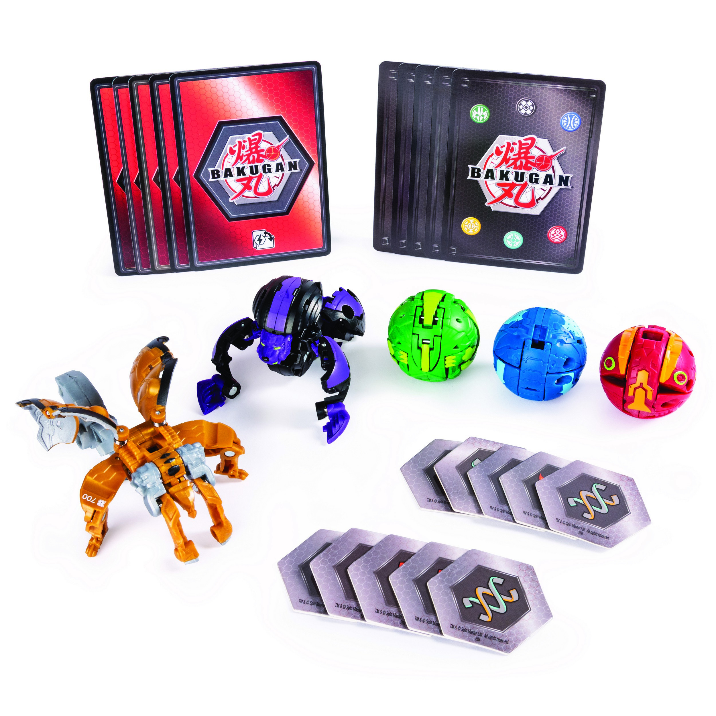 Набор игровой Bakugan Даркус Хидорус и Аврелиус Гарганоид 6054981