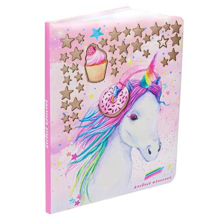 Дневник школьный Prof-Press 48 листов Flower unicorn