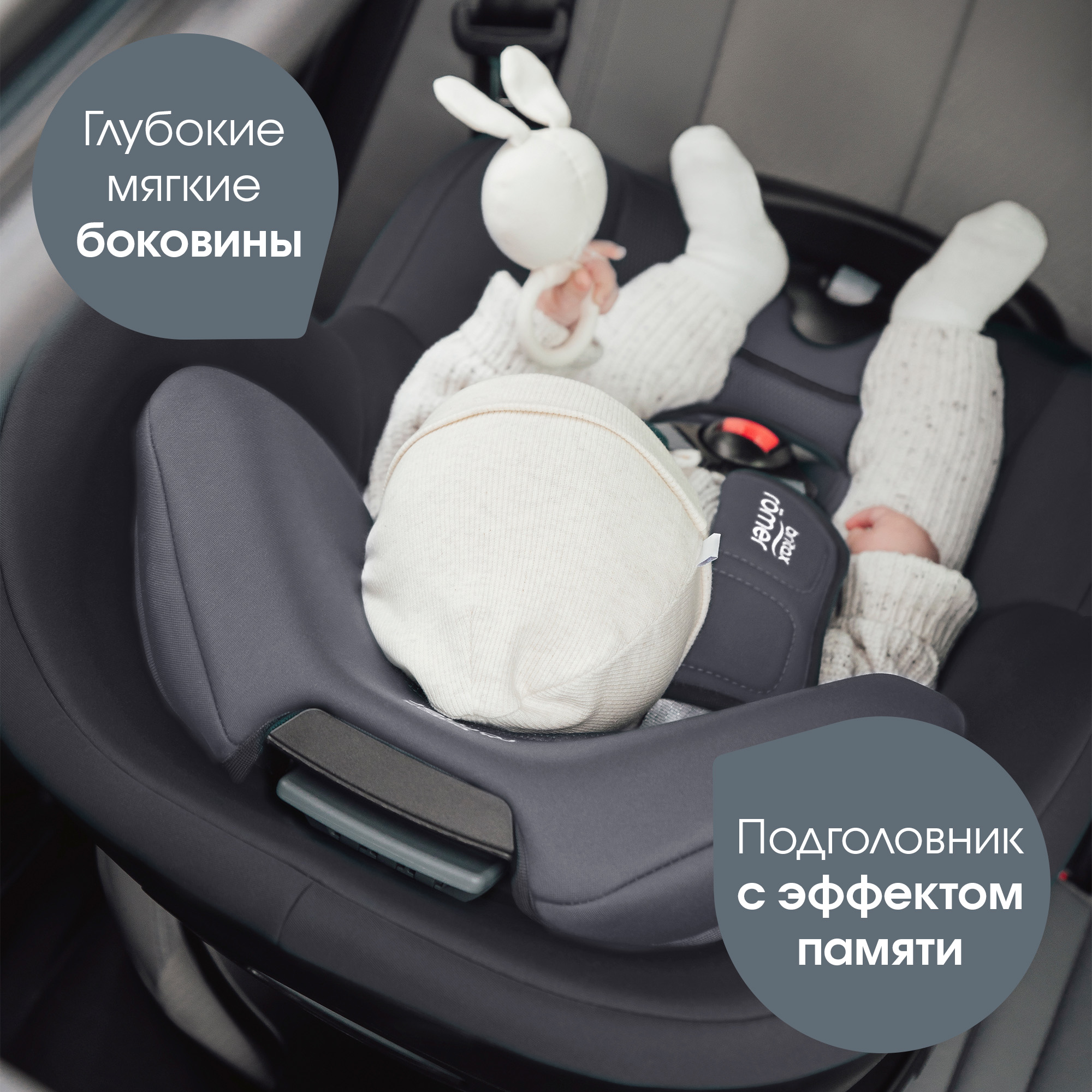 Автокресло Britax Roemer Dualfix 5Z Midnight Grey - фото 5