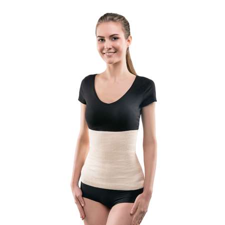Пояс эластичный ИНТЕКС противорадикулитный полушерстяной размер 5(XL)